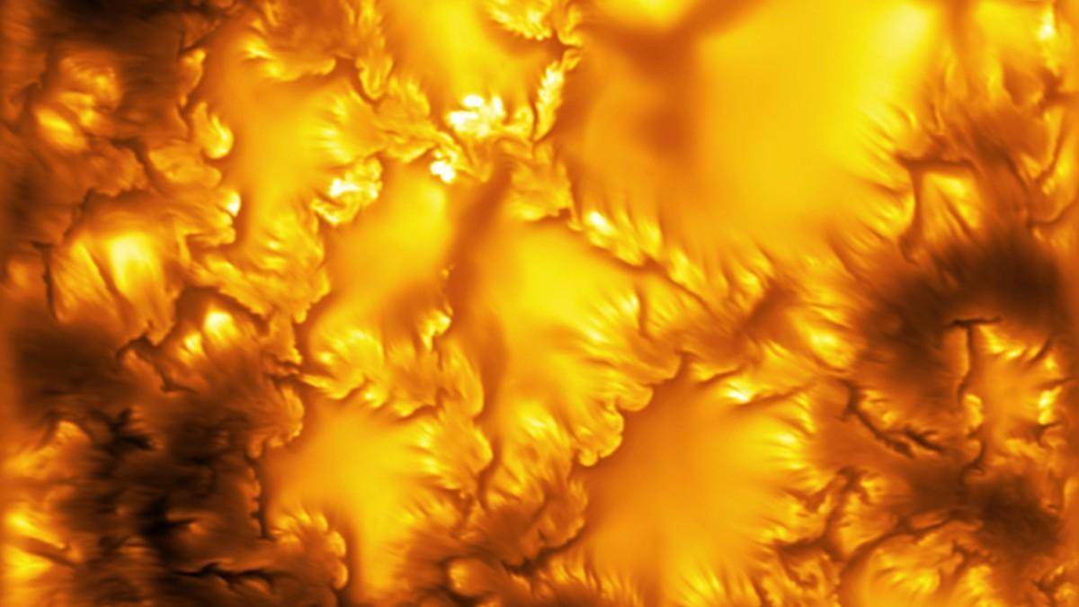 Las imágenes más nítidas jamás captadas de la superficie del Sol desvelan los vórtices de plasma invisibles que alimentan las tormentas solares