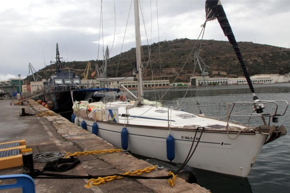 Operación antidroga en la costa de Cartagena