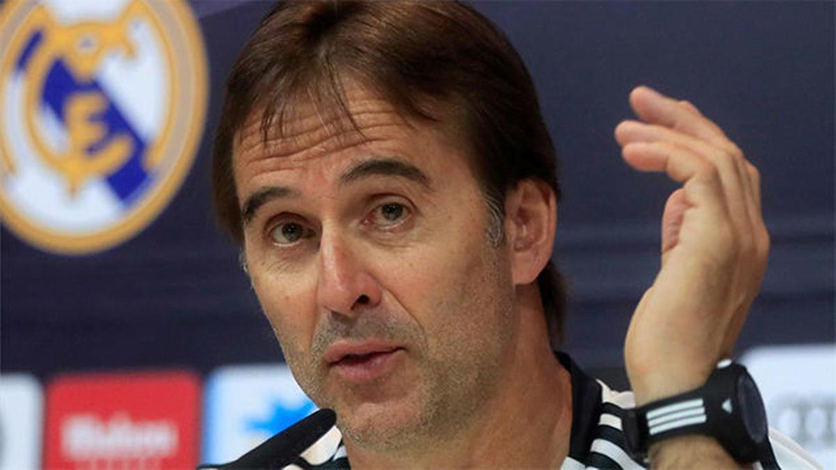 Lopetegui no se mojó cuando le preguntaron sobre la expulsión de Cristiano