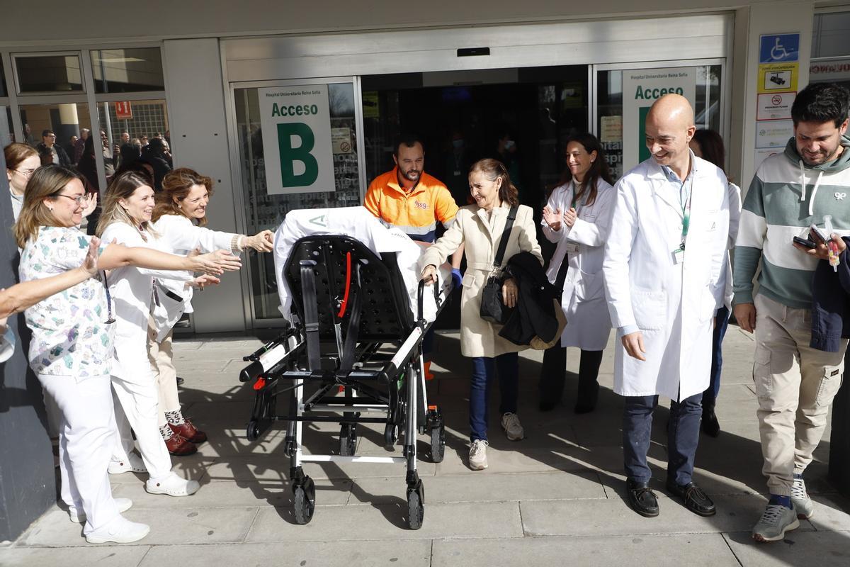 Dos menores que viajaban en el Alvia accidentado en Adamuz salen del hospital Reina Sofia de Córdoba