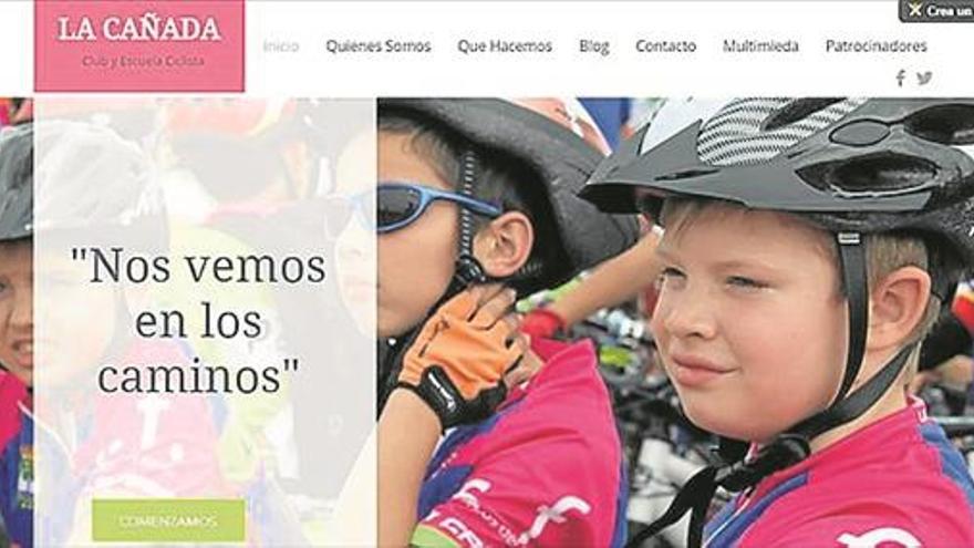 LA ESCUELA CICLISTA LA CAÑADA lanza su WEB