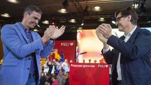 Sánchez i Illa celebren el "poder" del "perdó" a l’independentisme a BCN