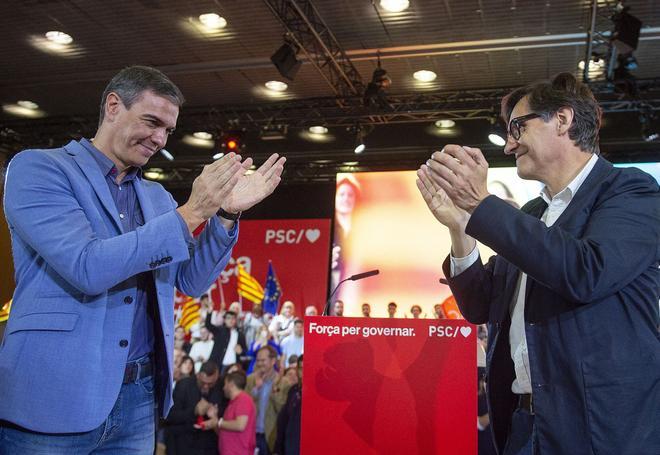Sánchez i Illa celebren el "poder" del "perdó" a l’independentisme a BCN