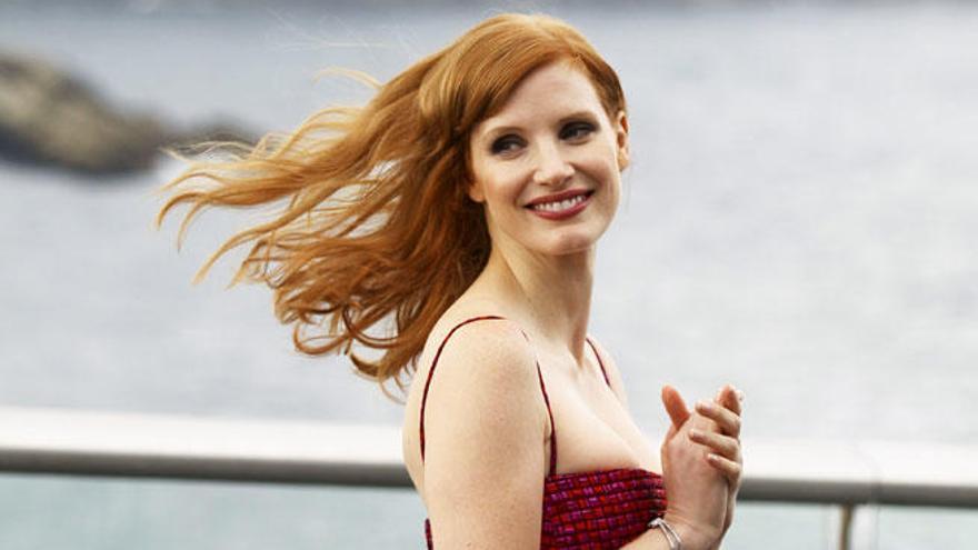 La actriz Jessica Chastain.