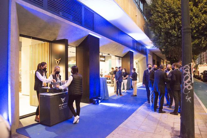 Inauguración de CUPRA City Garage Valencia by J.R. Valle, en la Avenida del Puerto de Valencia número 11