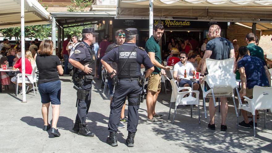 Agentes de la Policía Local de Alicante