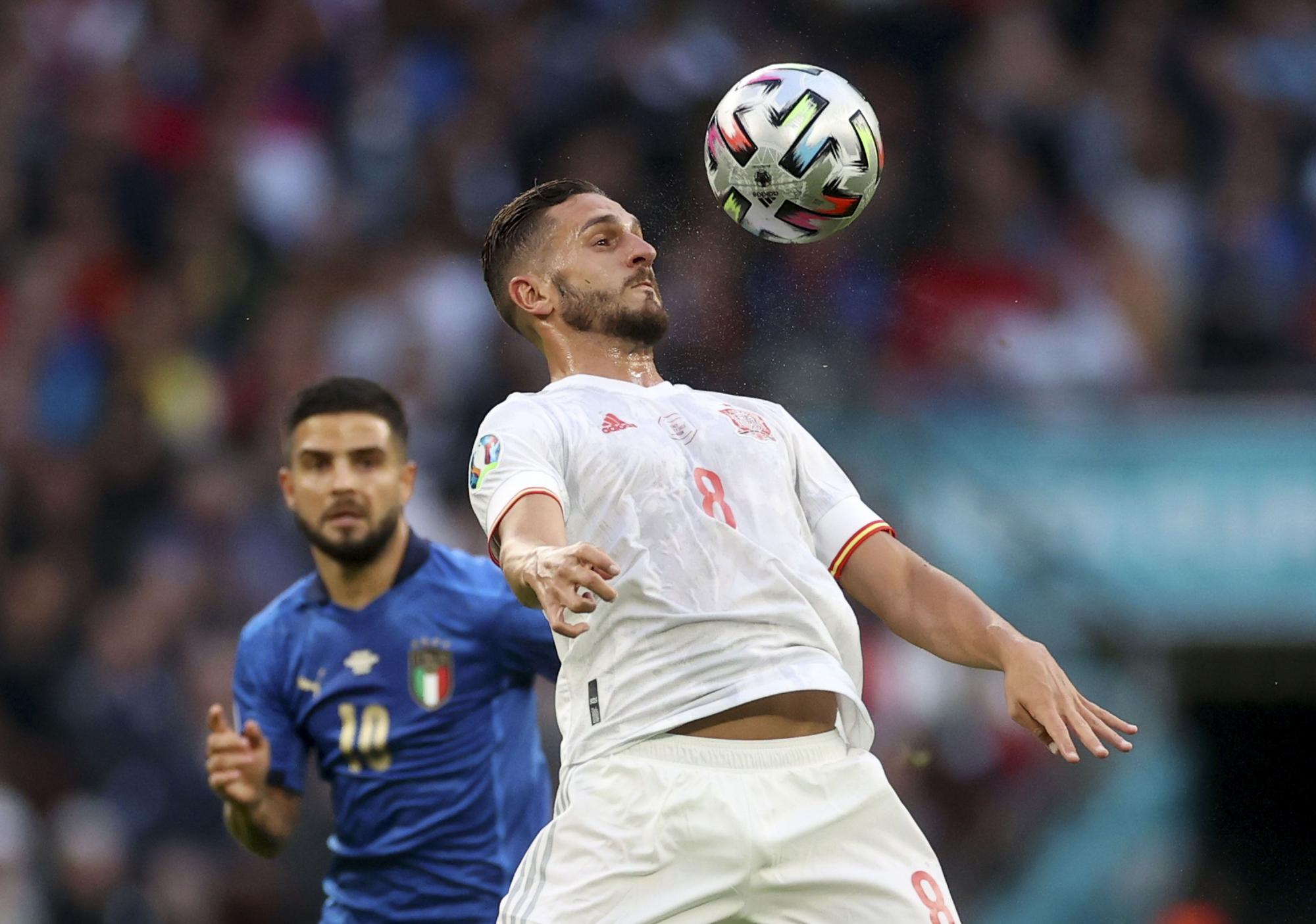 Las fotos mas espectaculares del España - Italia de semifinales de la Eurocopa