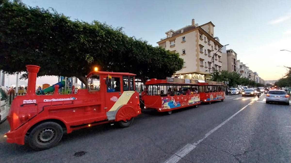 El tren turístico de Rincón de la Victoria