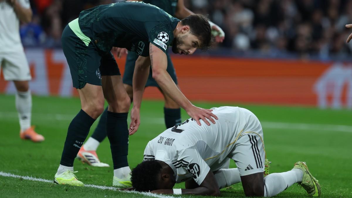 Vinicius, ante el Manchester City