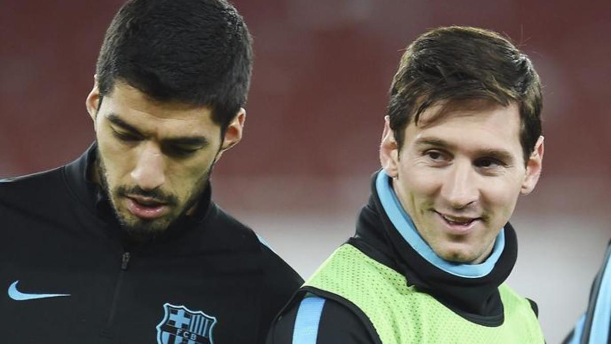 Suárez y Messi compiten por un premio