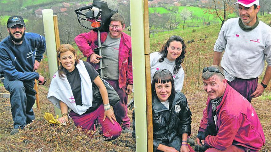 El monte de Sobrescobio,  una escuela taller