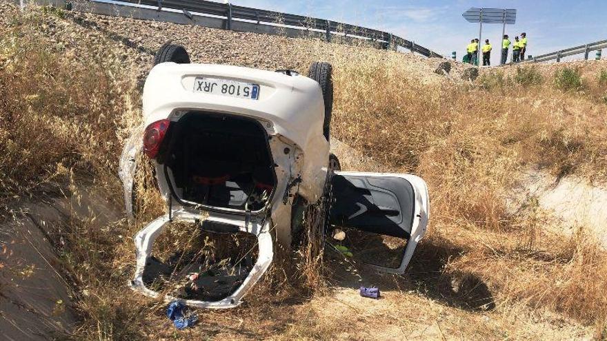 Un herido grave en un accidente en la autovía de Andalucía