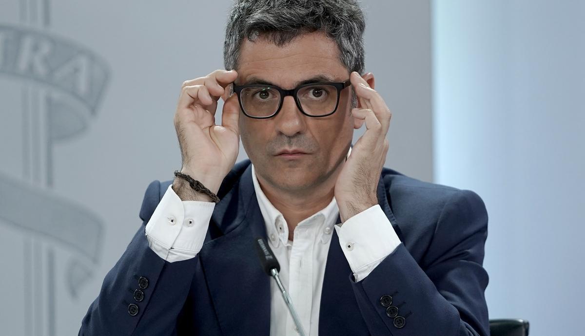 El ministro de Presidencia, Félix Bolaños.