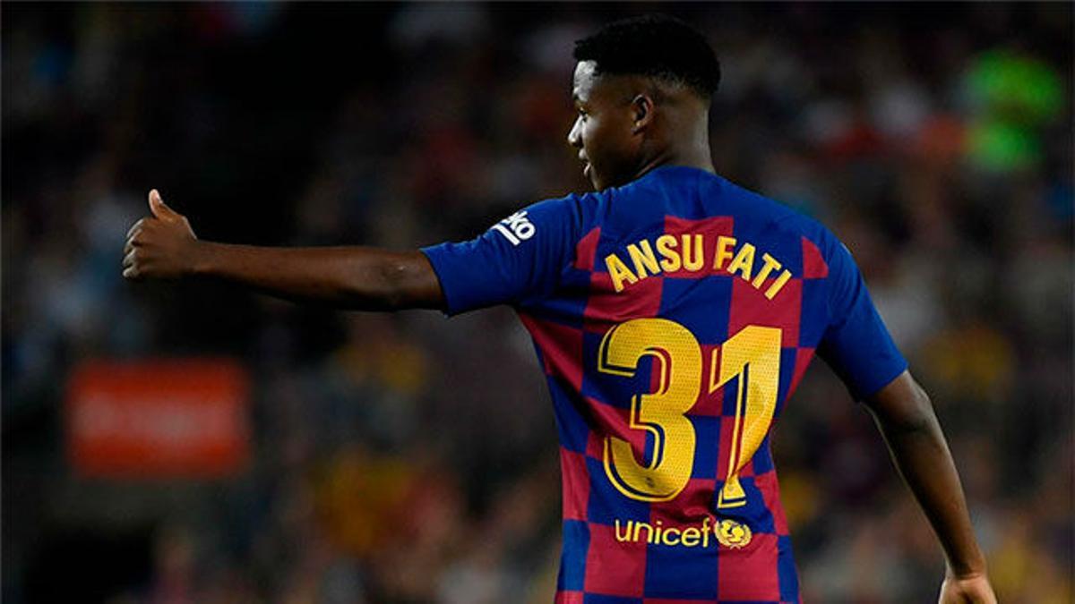 Ansu Fati renueva con el FC Barcelona hasta el 2022