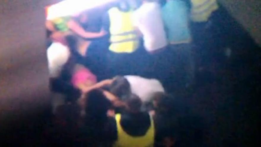 Un vídeo inédito muestra la angustia en el Madrid Arena