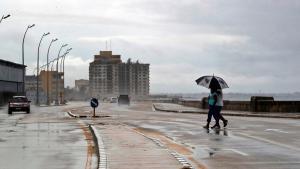 Eta salió de Cuba por las cercanías de la localidad de Punta Alegre.