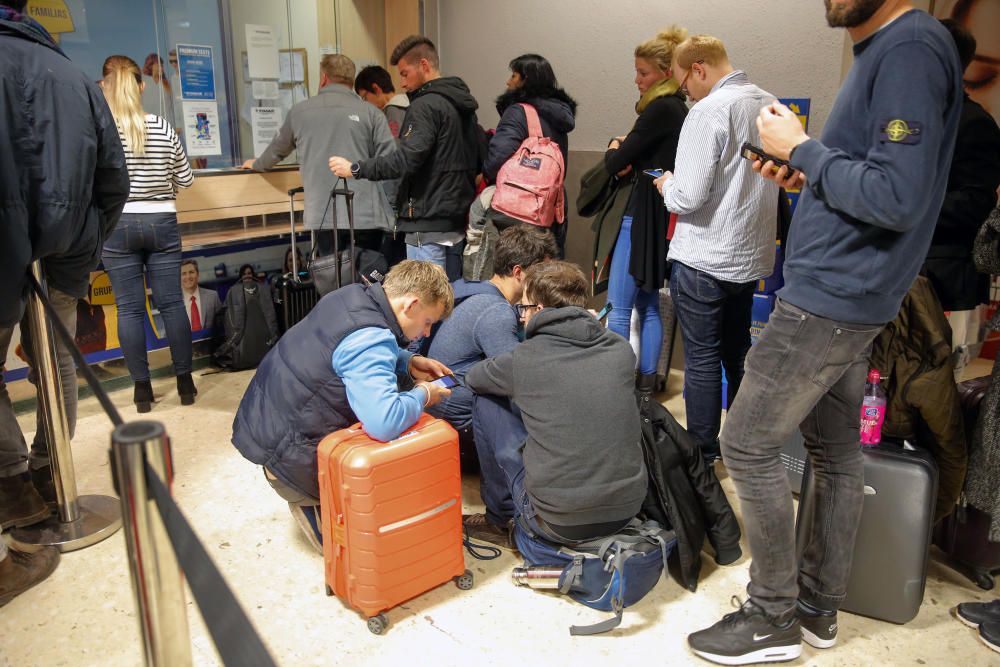 Aeropuerto de Manises: vuelos cancelados por el temporal