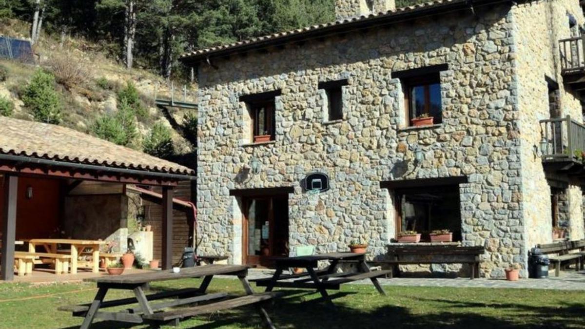 Casa de turisme rural Vilella, al terme de Gisclareny | ARXIU/ACN