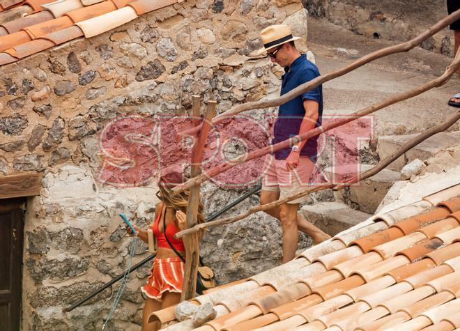 Robert Lewandowski y su mujer Anna han aprovechado las vacaciones para pasar unos días en Mallorca mientras se resuelve su posible fichaje por el FC Barcelona