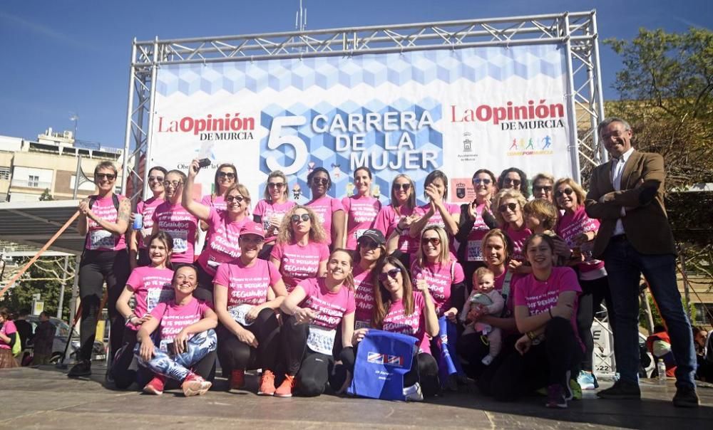 Carrera de la Mujer de Murcia. Pódium