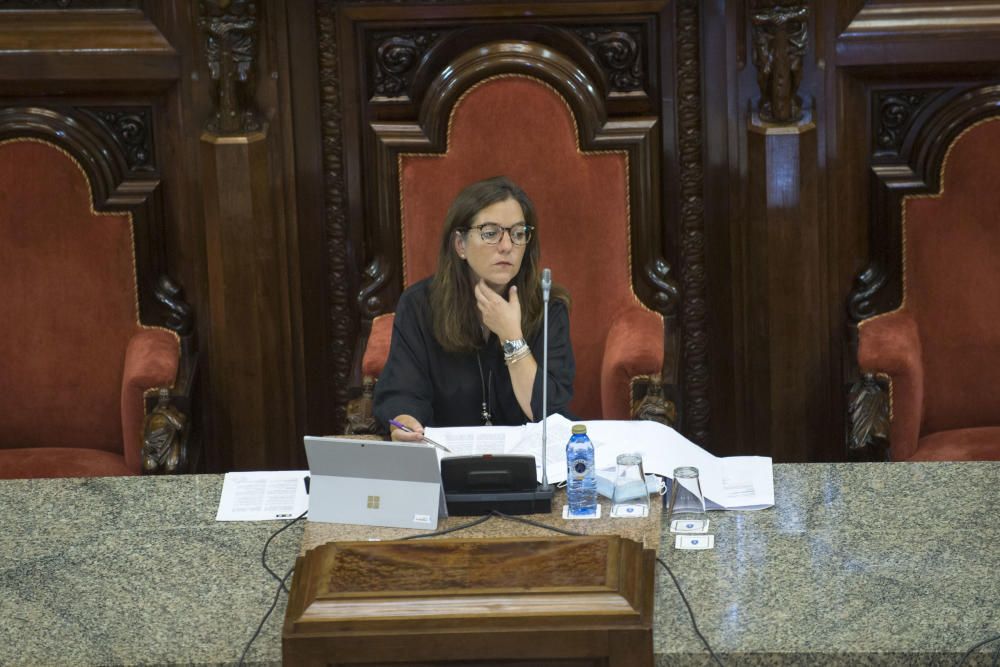 Pleno municipal en A Coruña (30/07/2020)