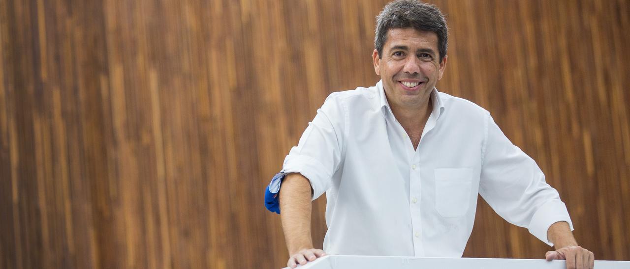 El presidente del PP provincial, Carlos Mazón