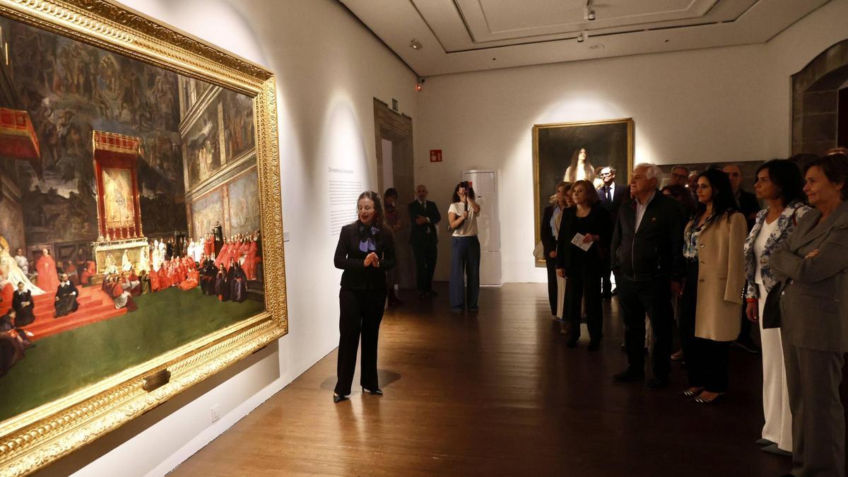 Una vista de la exposición.