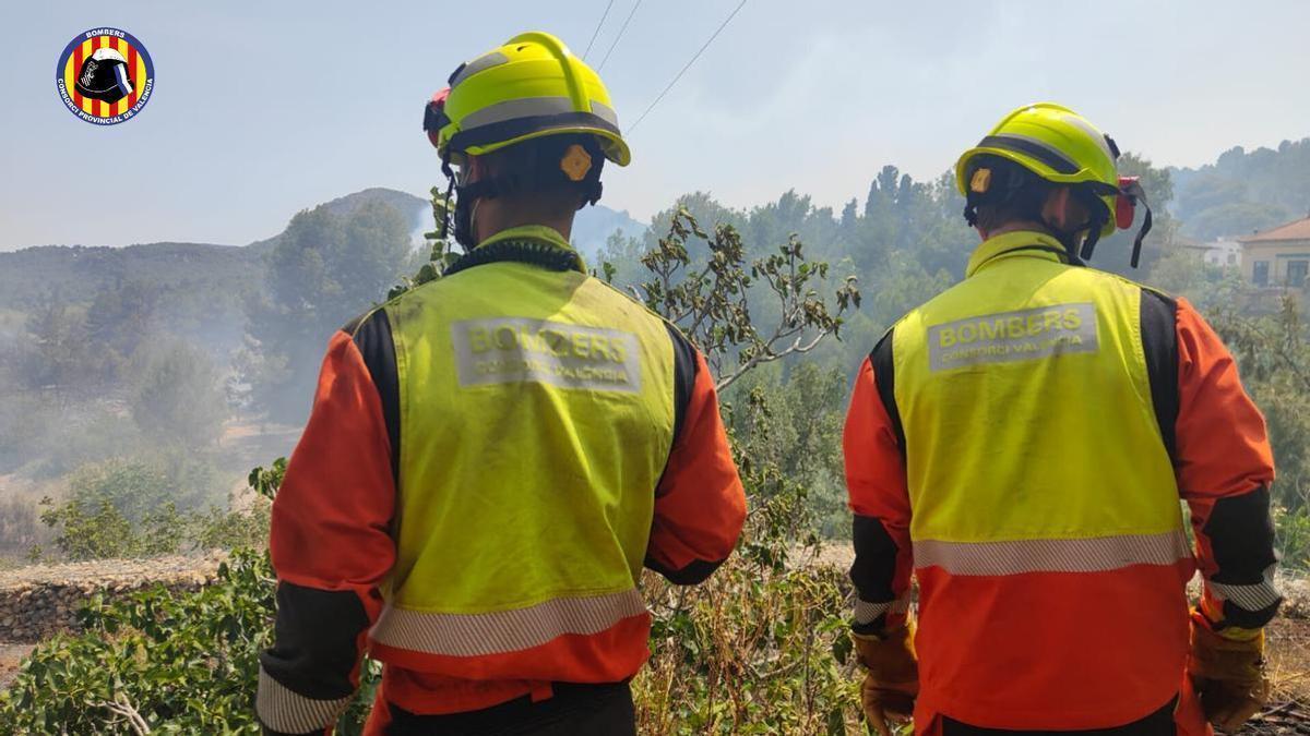 Bomberos del Consorcio Provincial de Valencia.