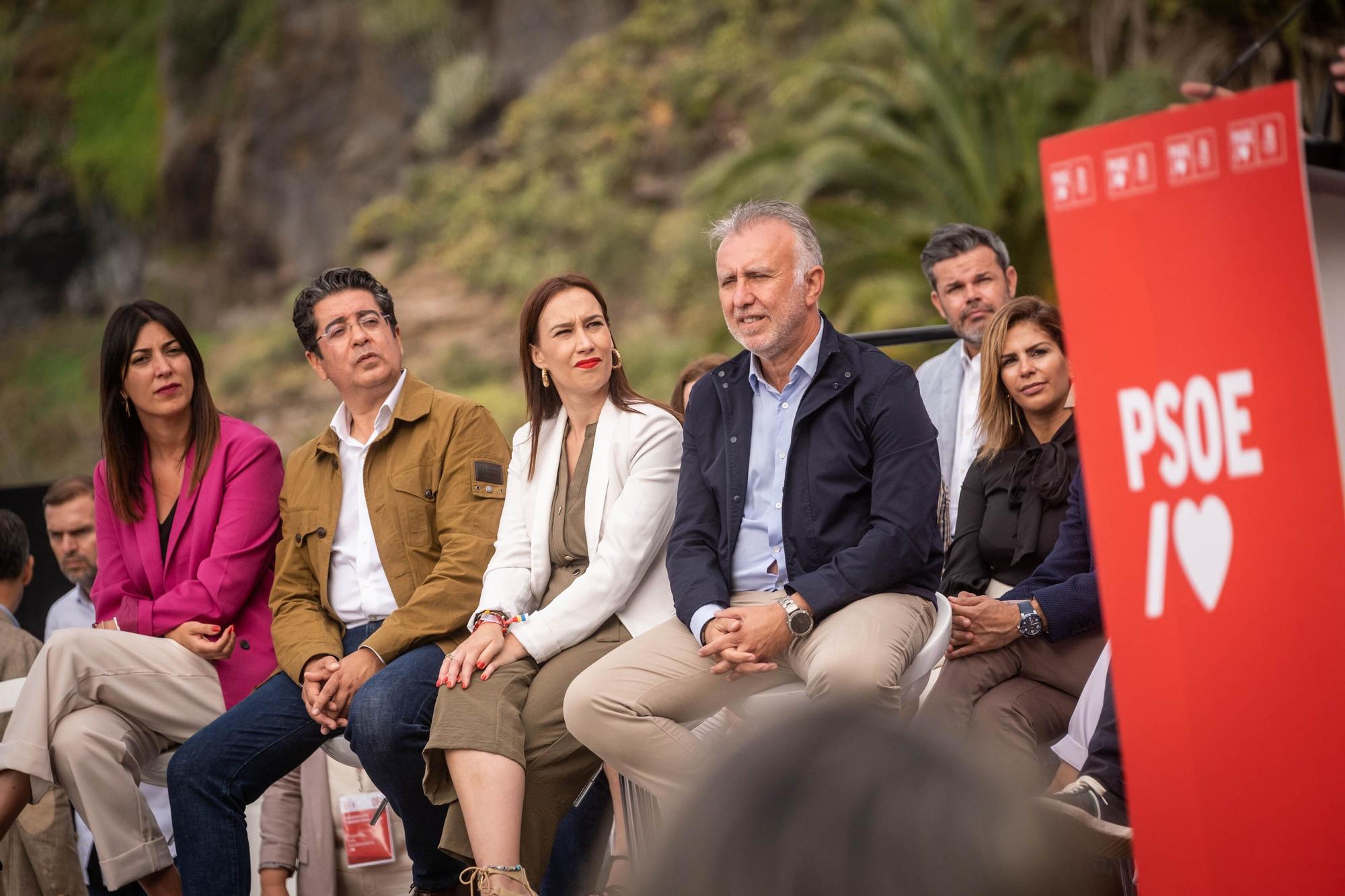 El PSOE presenta las candidaturas por la isla de Tenerife.