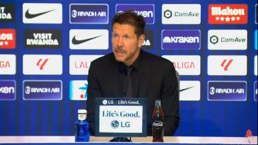 Diego Simeone: "Hemos llegado a los objetivos que normalmente tiene el club"