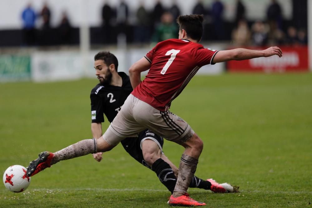 El partido entre el Lealtad y el Mirandés, en imágenes