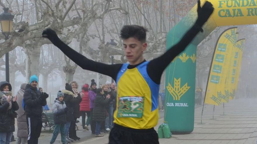 David Campo, corredor del Atletismo Zamora. | E. P.