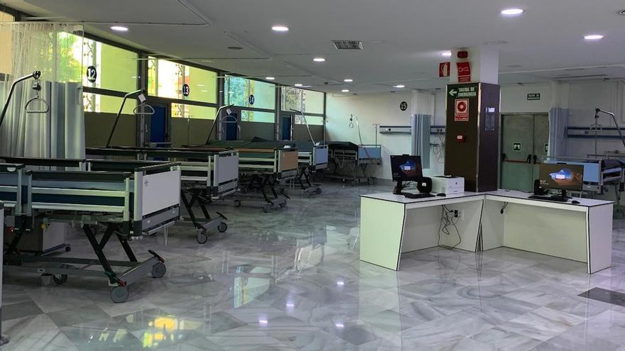 Los cambios en el Hospital Regional obedecen a la reanudación en las obras de Urgencias.