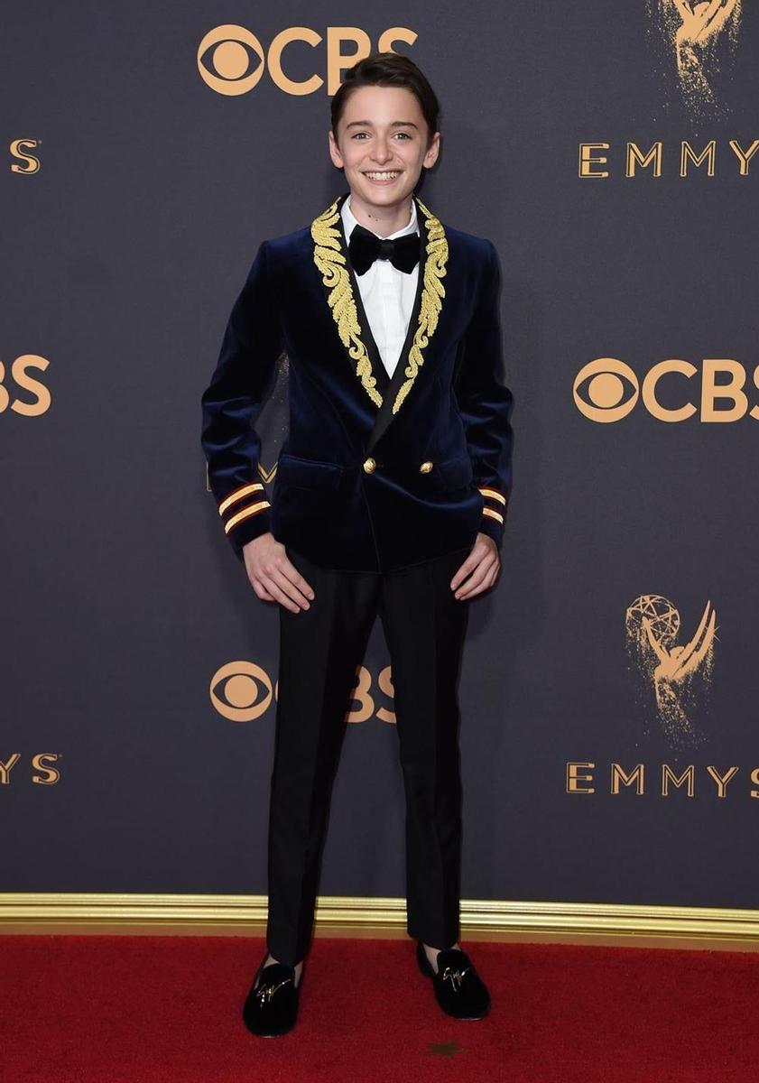 Noah Schnapp, en los premios Emmy
