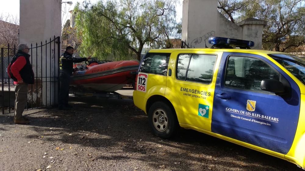 Cuarenta voluntarios se suman a las labores de búsqueda del barranquista desaparecido en Sóller