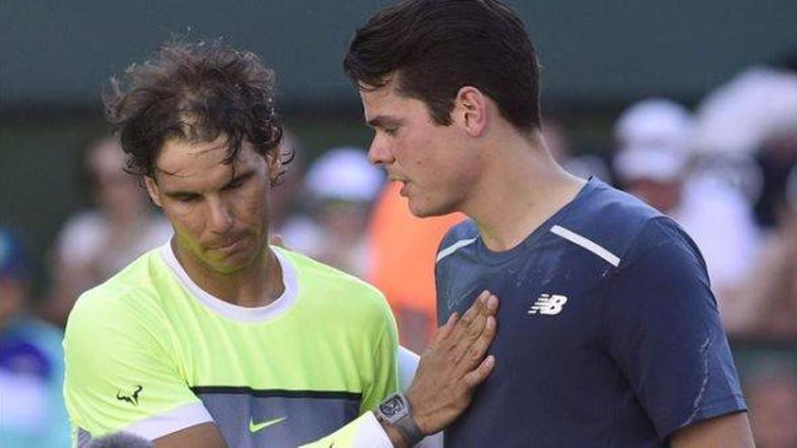 Nadal cae ante Raonic en Indian Wells