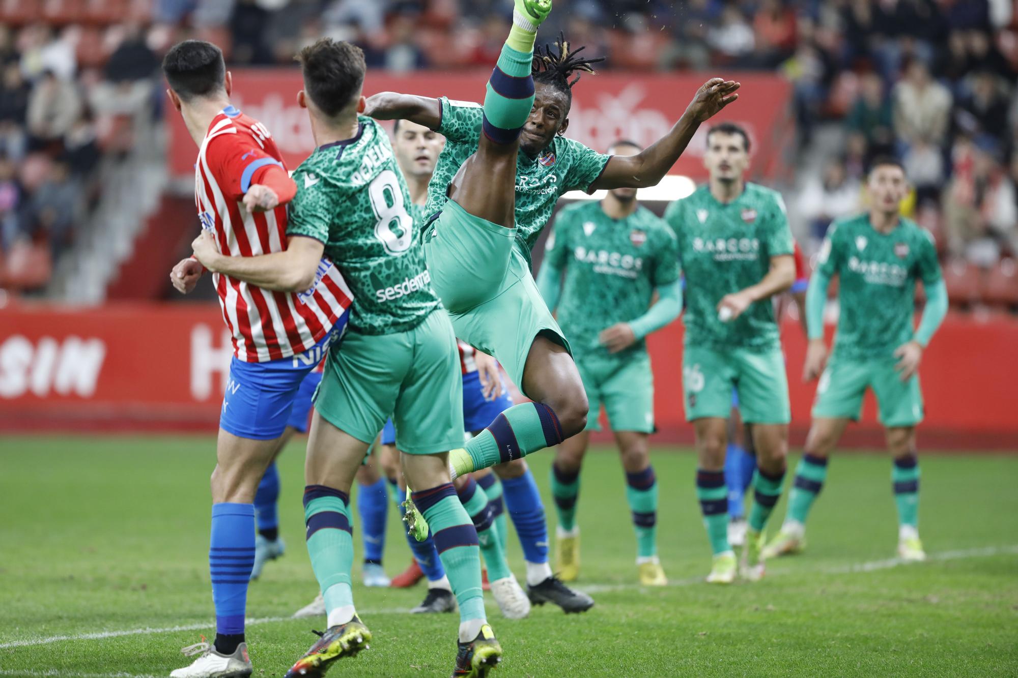 EN IMÁGENES: El encuentro entre el Sporting y el Levante