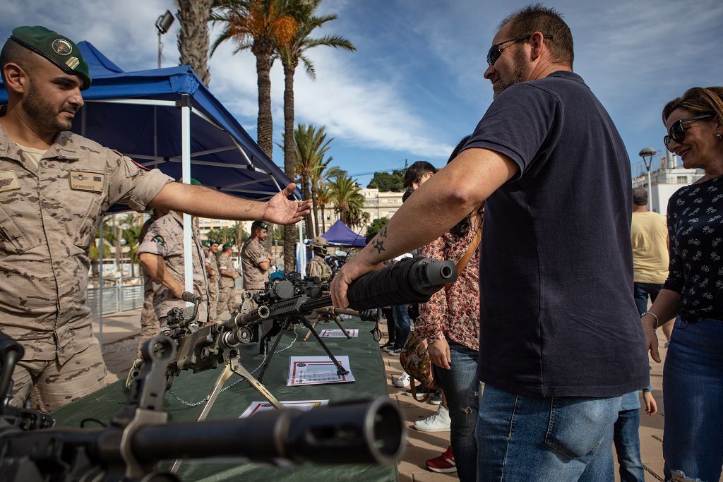 Exhibición de armas de la Armada en Cartagena