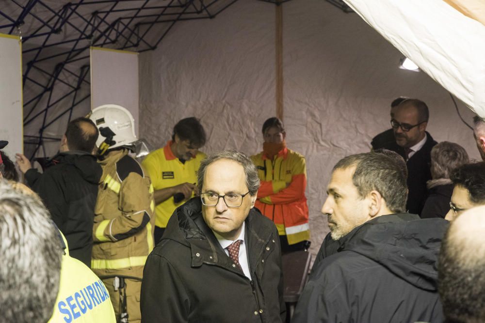 Accident entre dos trens entre Manresa i Sant Vicenç de Castellet