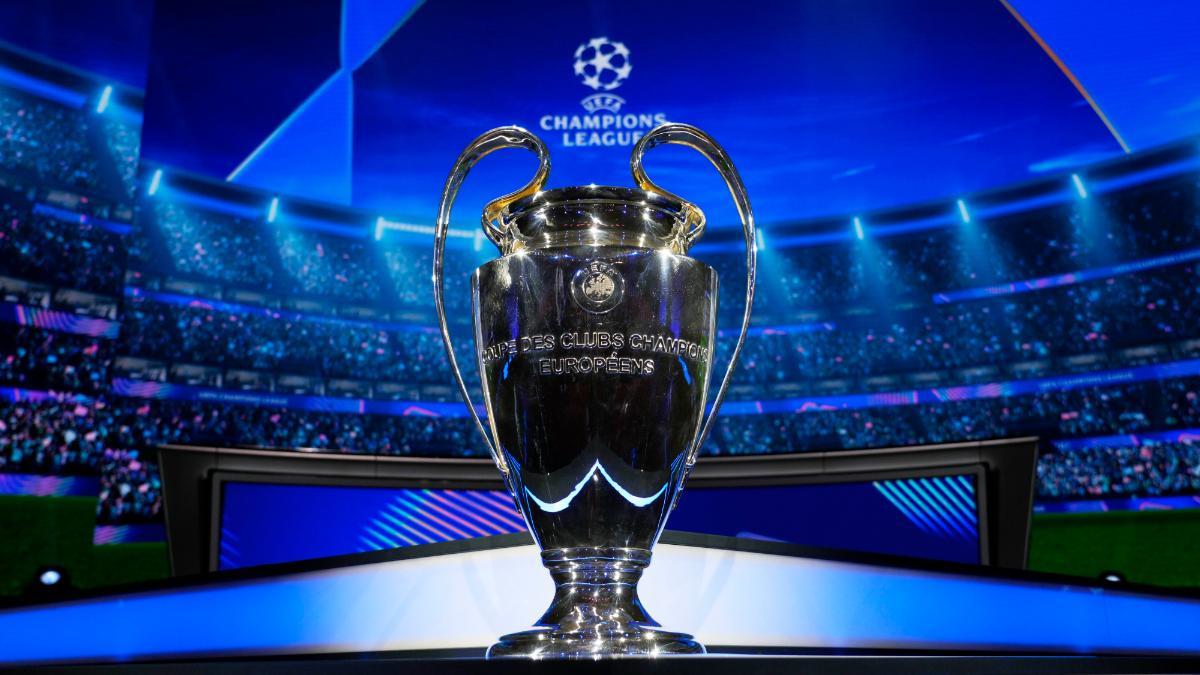 El trofeo de la Champions League