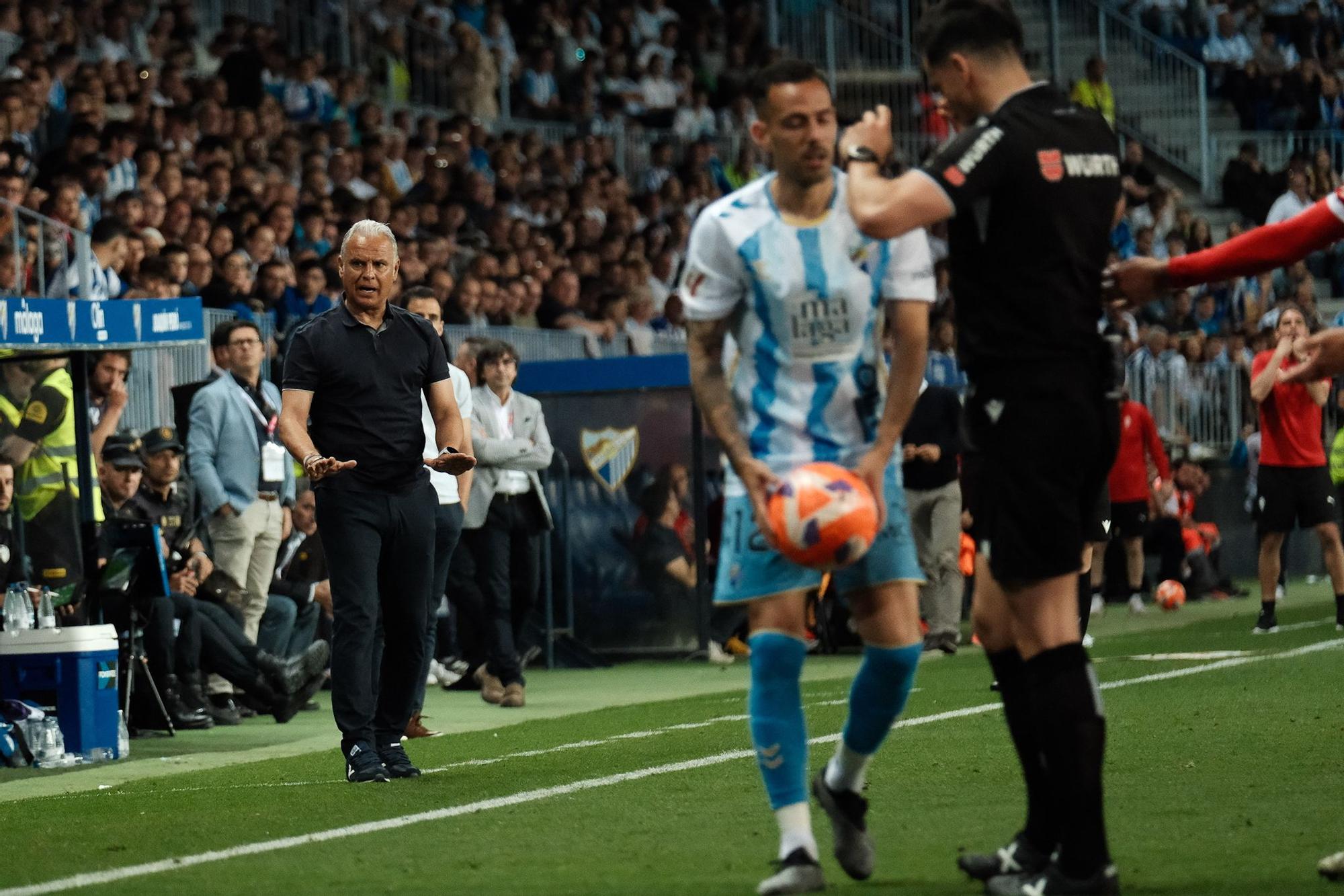 Málaga CF - Sporting. Jornada 40, Liga Hypermotion