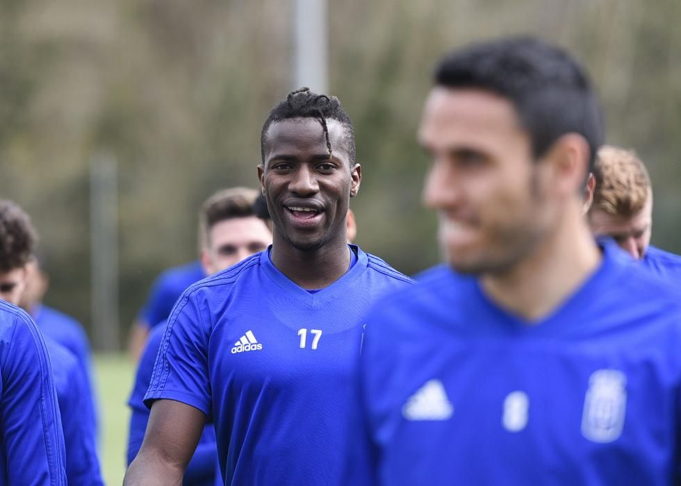 Entrenamiento del Oviedo