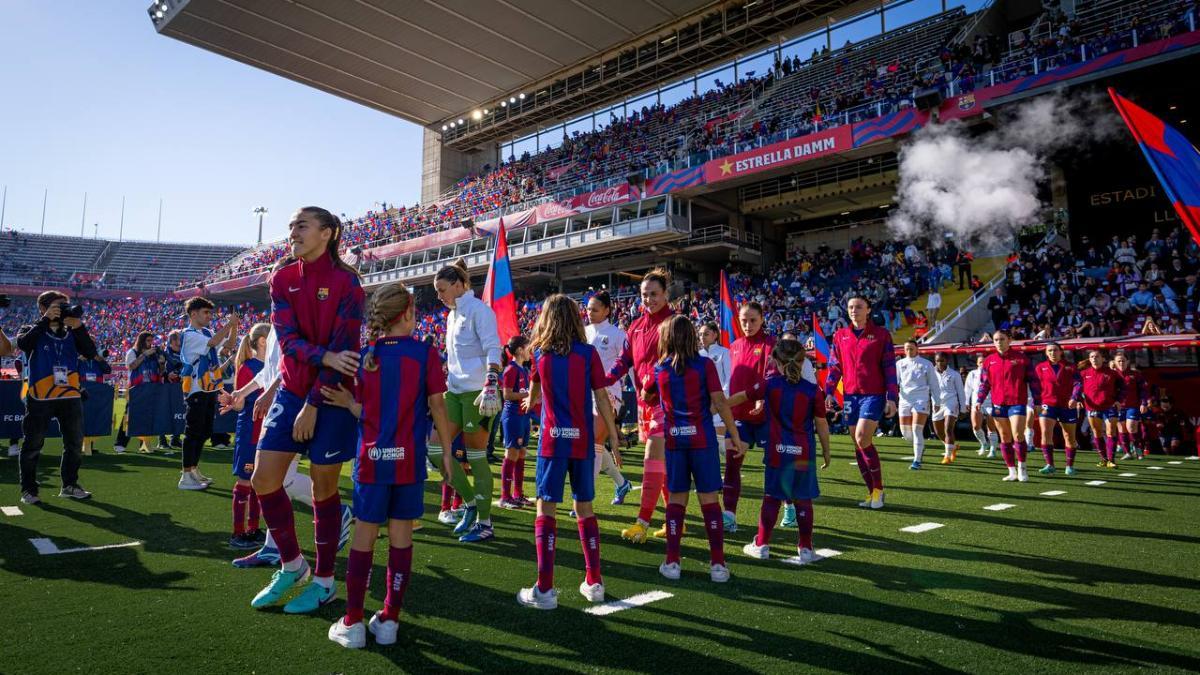 El Clásico femenino (2023) se disputó en Montjuïc
