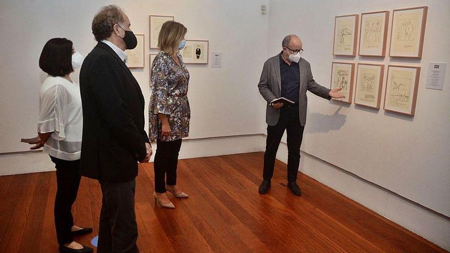 El Café Moderno acoge la muestra Castelao grafista