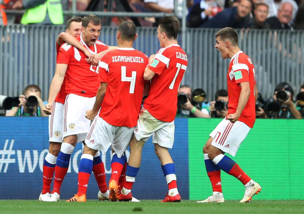Rússia - Aràbia, primer partit del Mundial
