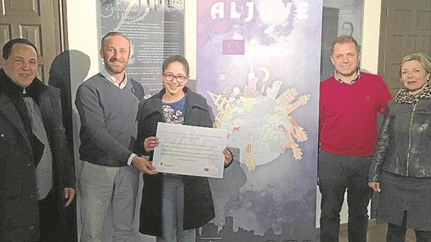 Una alumna de 13 años diseña el logo para difundir el proyecto Erasmus Aljuve