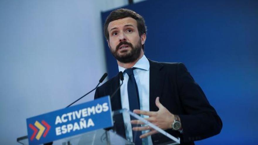 Casado: "Celebramos el acuerdo que se ha alcanzado en el Consejo Europeo"