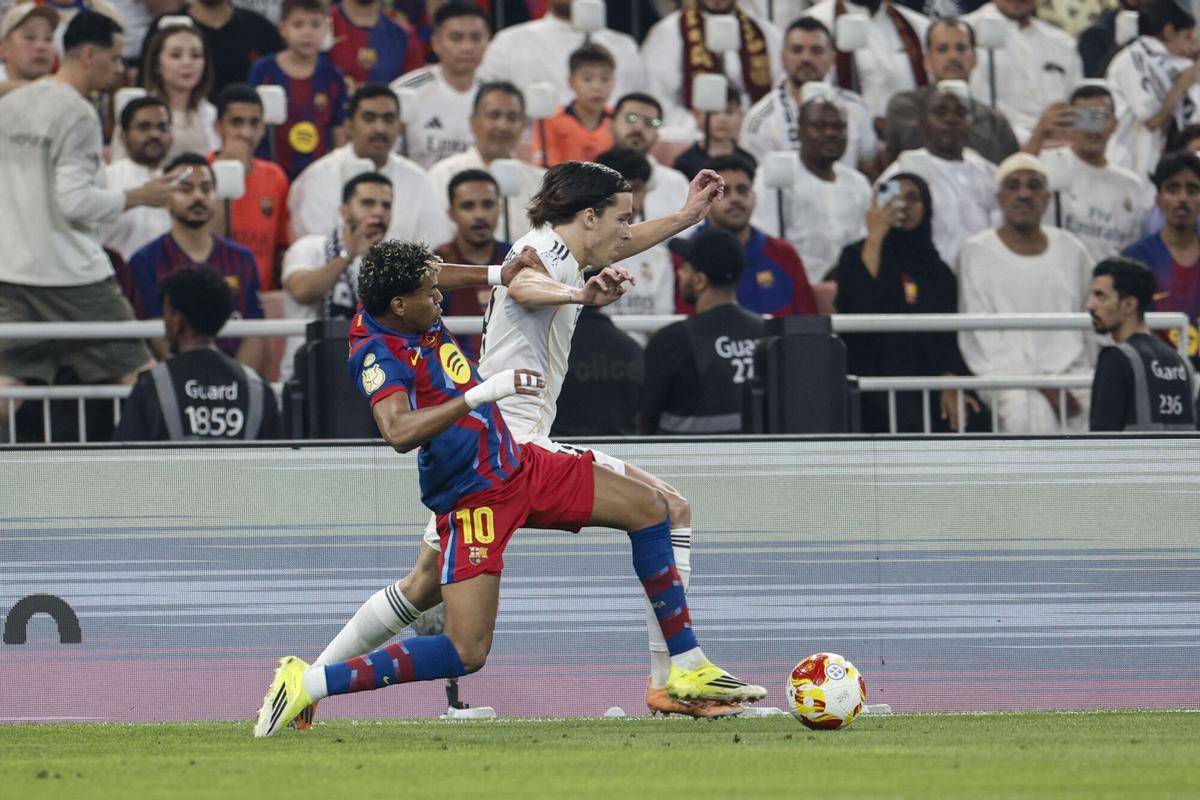 Final de la Supercopa de España: Barcelona - Real Madrid, en imágenes