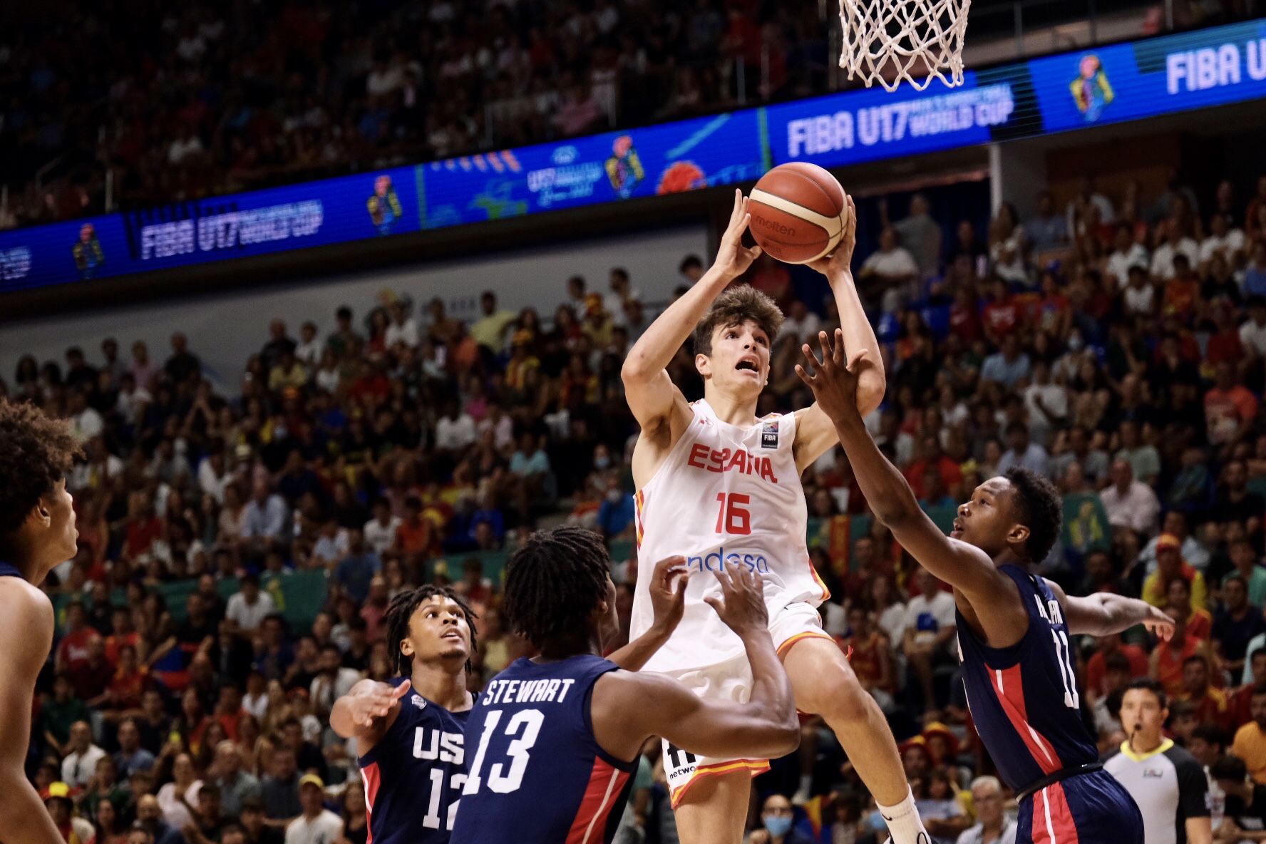 Mundial sub-17 de baloncesto: España 67-79 USA