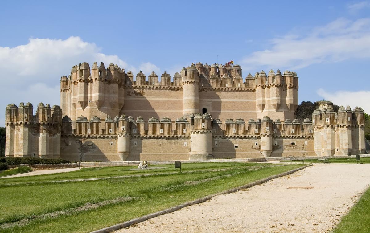 Castillo de Coca, en Segovia.